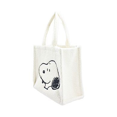 Peanuts Snoopy & Woodstock Sherpa Mini Tote