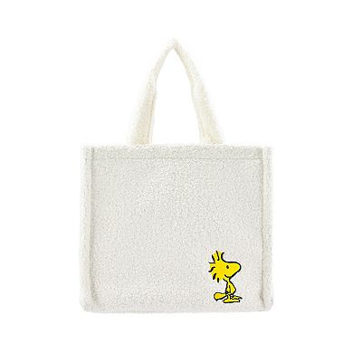 Peanuts Snoopy & Woodstock Sherpa Mini Tote