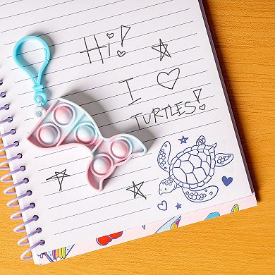 Pulsar Journal with Bubble Pop Keychain