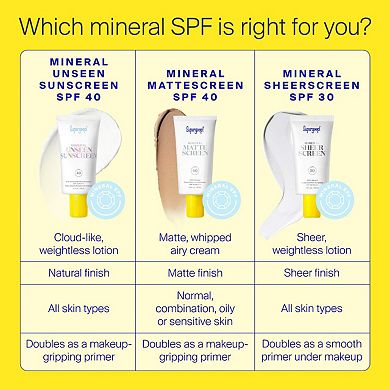 Mineral Unseen Sunscreen SPF 40