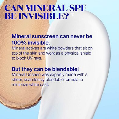 Mineral Unseen Sunscreen SPF 40