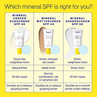 Mineral Unseen Sunscreen SPF 40