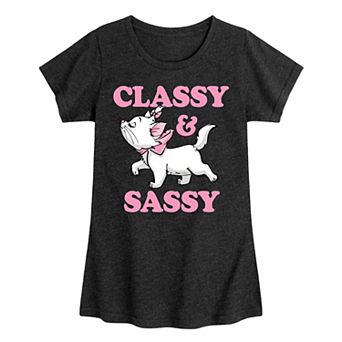 Disney'sThe Aristocats Marie Girls 7-16 Classy Sassy Graphic Tee