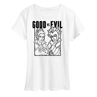 Women's Masters of the Universe Good Evil Graphic Tee