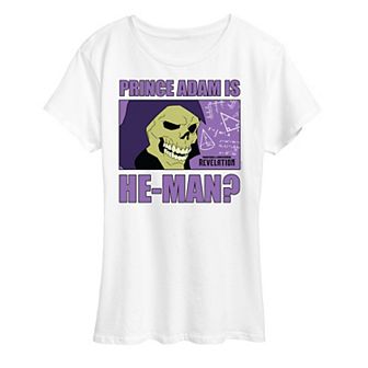 Women's Masters of the Universe Prince Adam Graphic Tee