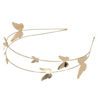 Girls Limited Too Metal Butterfly Headband