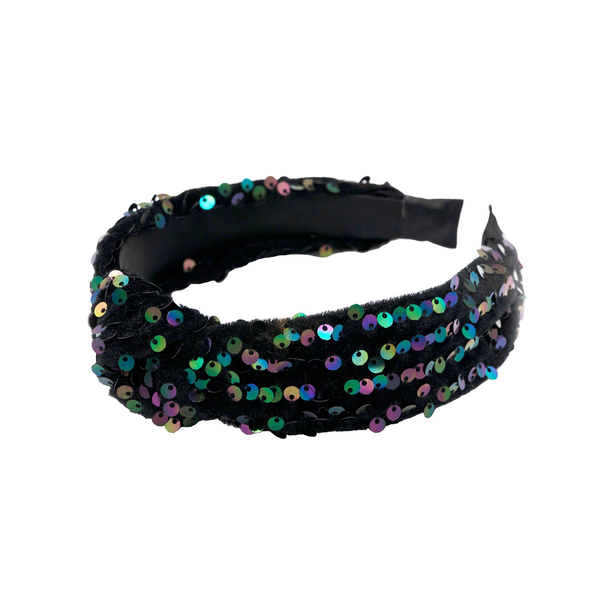 Girls Limited Too Top-Knot Headband, Black