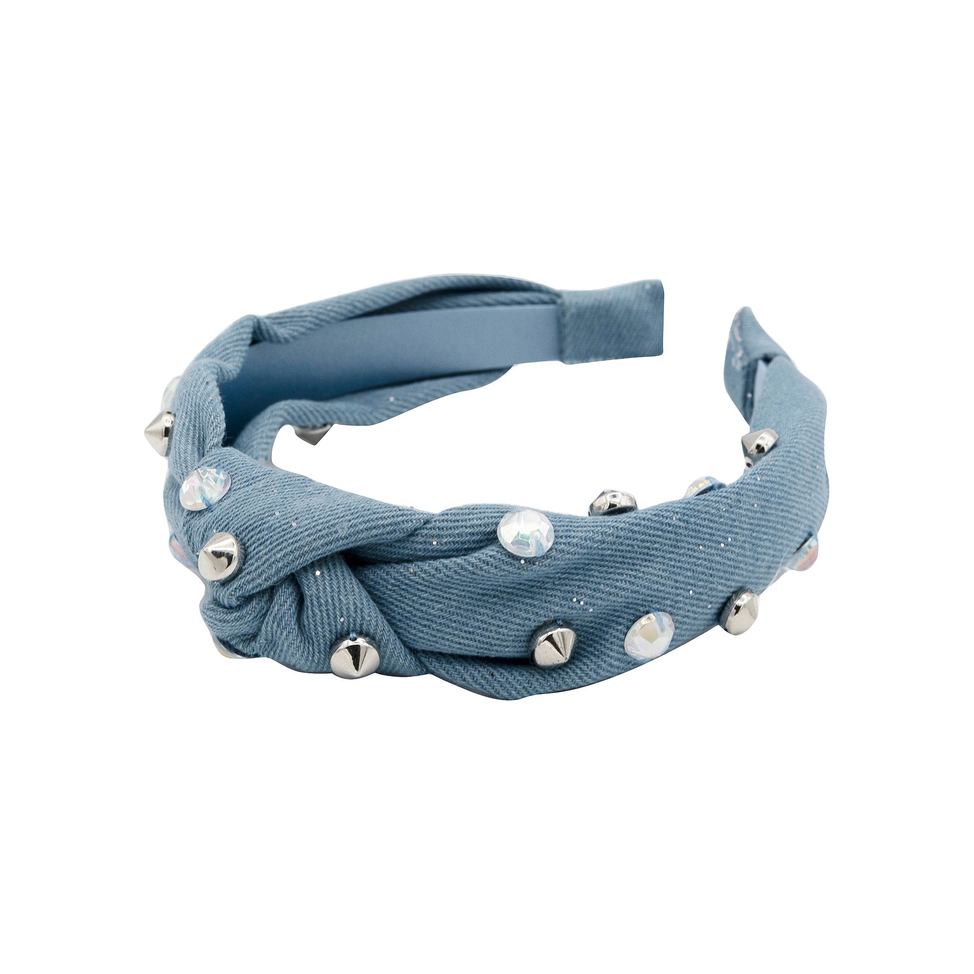 Girls Limited Too Top-Knot Headband, Blue
