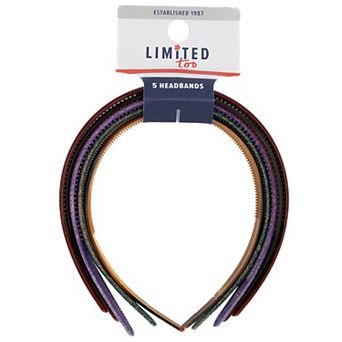 Girls Limited Too 5 pc Headband Set