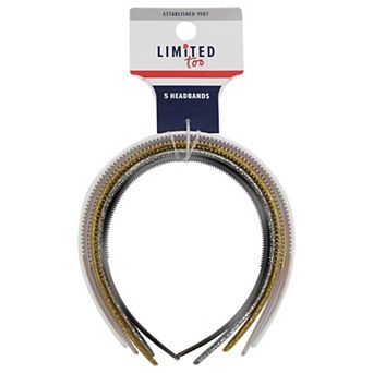 Girls Limited Too 5 pc Headband Set