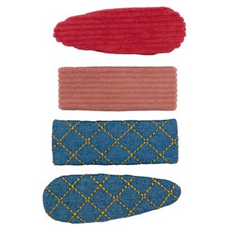 Girls Limited Too 4 pc Snap Clips