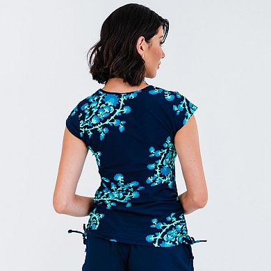 Women's Sadie Cap Sleeve Swim Top