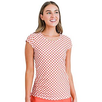 Women's Sadie Cap Sleeve Swim Top