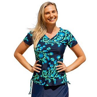 Women's V-neck Adele Swim Top