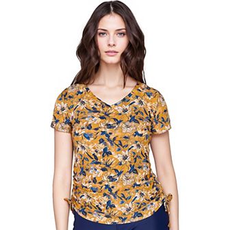 Women's V-neck Adele Swim Top