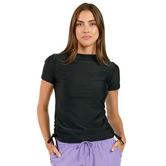 Women's Mock Neck Adele Swim Top