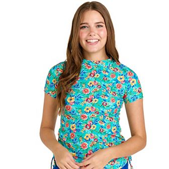 Women's Mock Neck Adele Swim Top