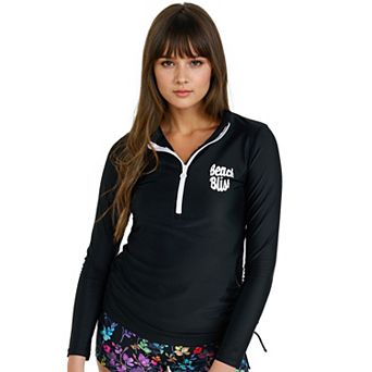 Women's Half-zip Nora Swim Top