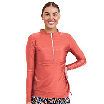 Women's Half-zip Nora Swim Top