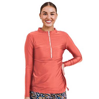 Women's Half-zip Nora Swim Top
