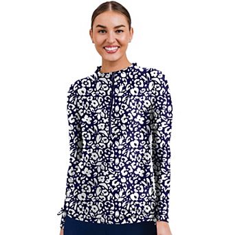 Women's Half-zip Nora Swim Top