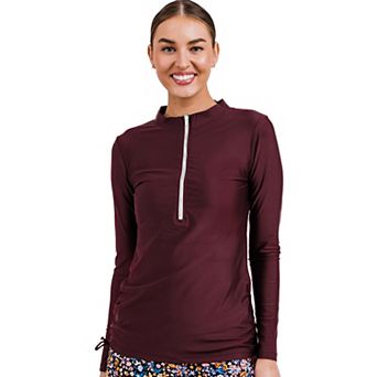 Women's Half-zip Nora Swim Top