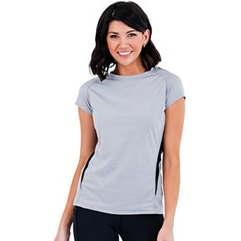 Women's Pro Cap Sleeve Performance Top With Mesh Panels
