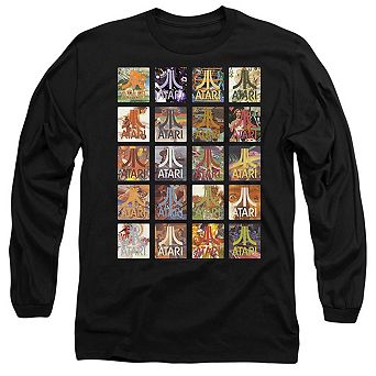 Atari 20 Games Long Sleeve Adult T-shirt