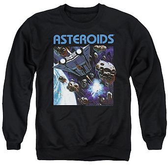 Atari 2600 Asteroids Adult Crewneck Sweatshirt
