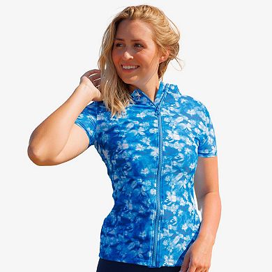 Women's Full-zip Adele Swim Top