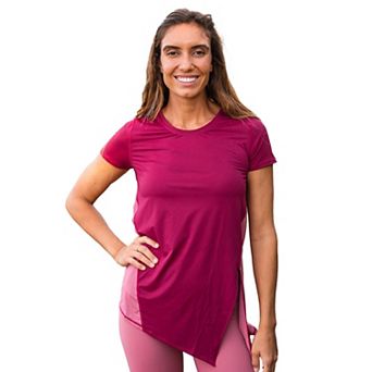 Women's Side Split Tie Up Tee