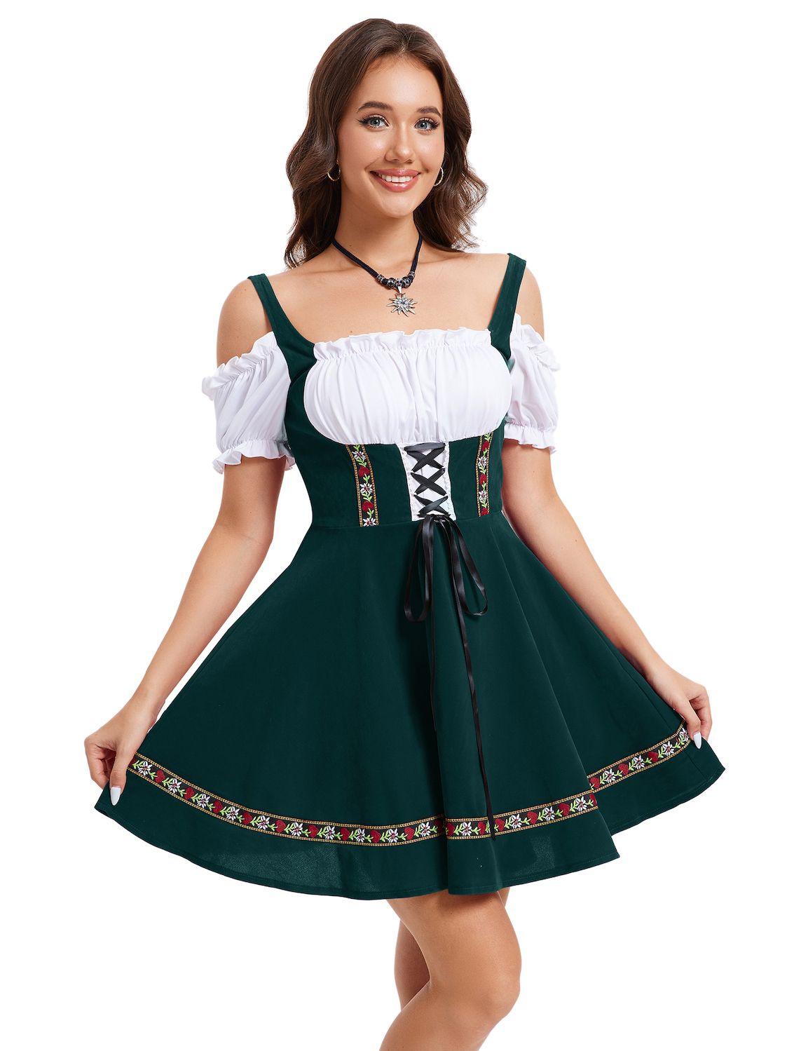 Женские платья Dress One Pieces Costumes for Traditional Carnival Halloween Midi Dress
