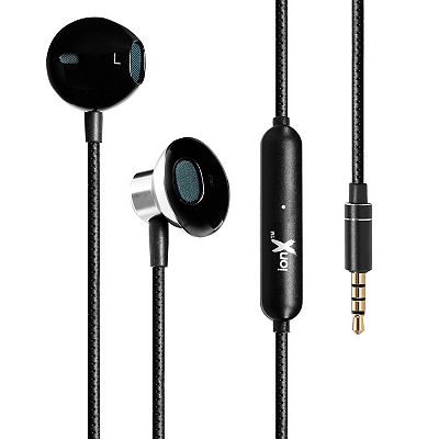 Wired Headphones With Microphone, Half In Ear W In Line