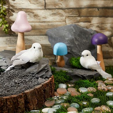 Natural Slate Rocks Aquarium Stone For Fairy & Miniature Theme Garden Decoration
