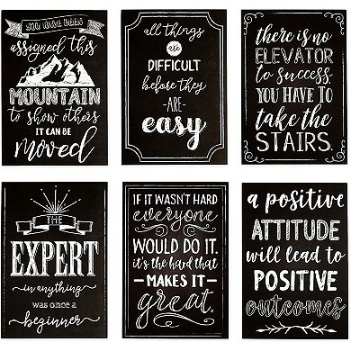 Motivational Postcards, 20 Designs (4 X 6 In, 40 Pack)