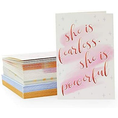 Positive Affirmations Cards With Envelopes (4 X 6 In, 36 Pack)