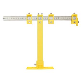 Cabinet Hardware Jig Adjustable Punch Locator Handle Template Tools Drill Guide