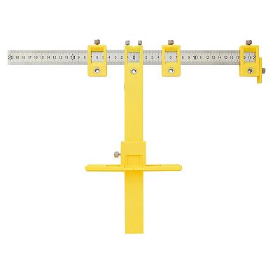 Cabinet Hardware Jig Adjustable Punch Locator Handle Template Tools Drill Guide