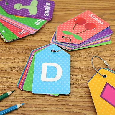 3-pack First Words (alphabet & Numbers) Flash Cards For Infants And Preschoolers