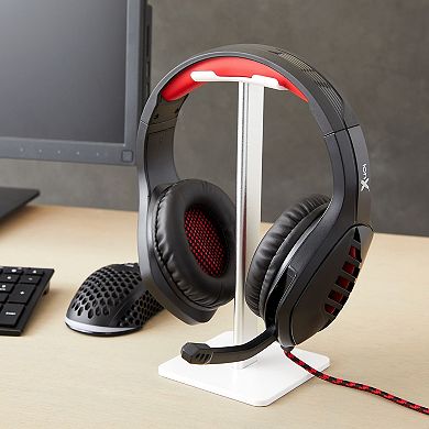 Wired Gaming Headset Compatible With Pc, Ps, Xbox, Switch, Android, Ios, Red