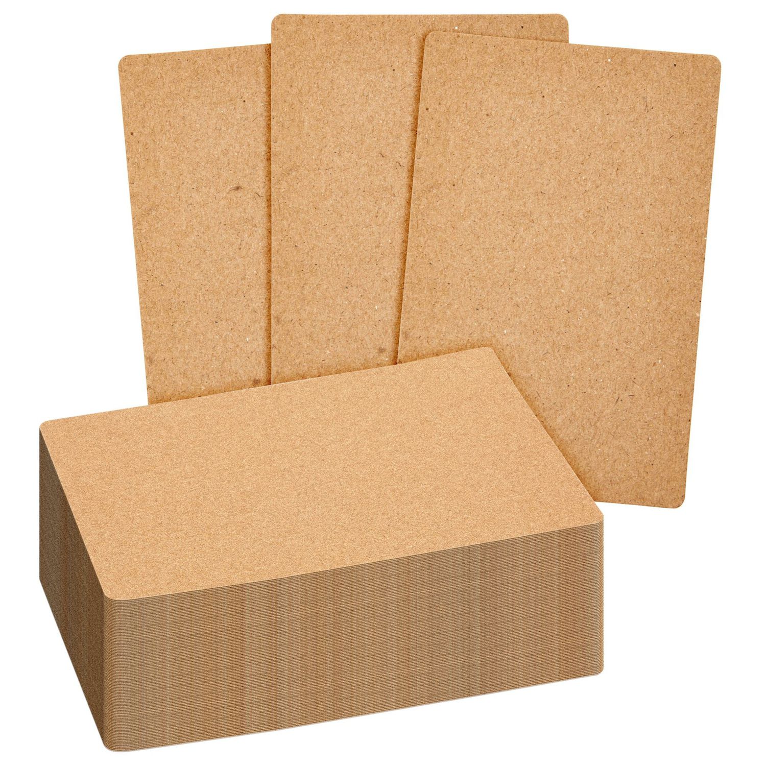 Blank 3x5 Mini Index Cards - Plain Note Cards For DIY Flashcards, Studying, School & Office Notes