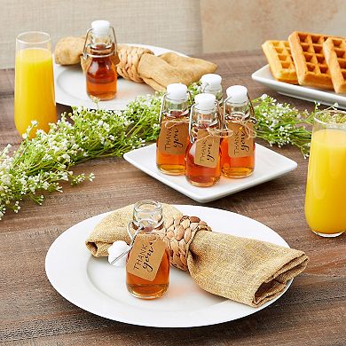 15 Pack Small Swing Top Glass Bottles With Lids, 2 Oz/ 60 Ml With Tags And Twine