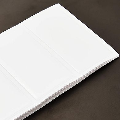 30 Pack Self Adhesive Pockets With Blank Card Labels, 2.1 X 4 In