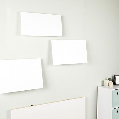 2x Folding Shelf L Brackets with Locking Hinge, Wall Mounted, 14 x 6.5"