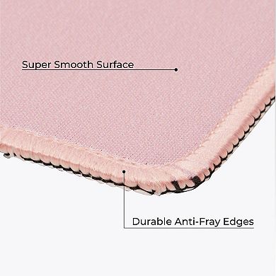 4 Pack Non-slip Mouse Pad Stitched Edge For Laptop Computer Gaming Pc 11x8.7”