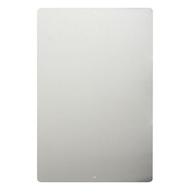 Aluminum Please Clean Up After Your Dog Sign, 18x12 In, Blue