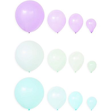 Balloon Kit For Arch Pastel Garland, Fringe Curtain (218 Pieces)