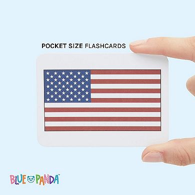 205 Countries Of The World Flash Cards For Kids Teachers Classrooms 2.5x3.5”