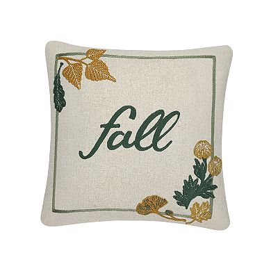 Celebrate Together™ Fall Ivory Fall Family Friends 3 Pack Pillows
