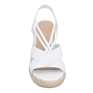 Impo® Tiyasa Women's Memory Foam Platform Wedge Stretch Sandals